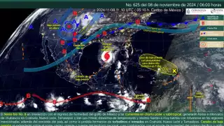 Clima en Campeche hoy:  Se prevé temperatura estable pese al huracán Rafael 