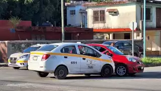 El taxista fue determinado como el responsable del percance por lo que tendrá que asumir las consecuencias