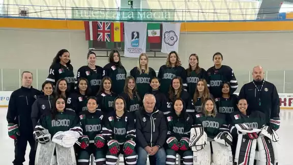La selección femenil de hocky de México