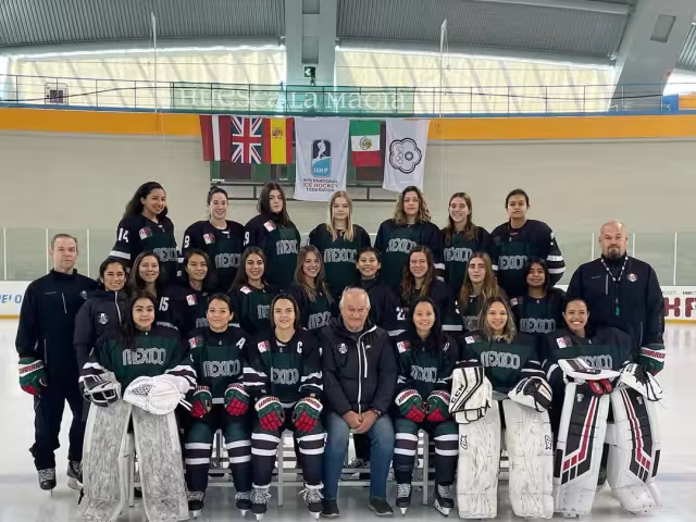 La selección femenil de hocky de México
