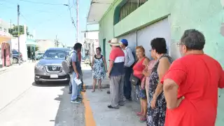 Aseguran que temen a que sus despensas se echen a perder