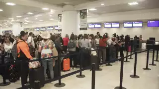 Desde el pasado domingo y hasta ayer, el Grupo Aeroportuario del Sureste informó que se rebasaron los 500 movimientos