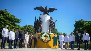 María Fritz Sierra encabezó la ceremonia