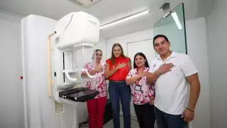 El mastógrafo móvil permanecerá todo octubre en la Plaza Grande para atender sin costo