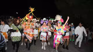 Oxkutzcab celebra con algarabía y bailes populares su carnaval