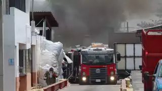 El fuego solamente alcanzó la acumulación de desechos