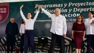 AMLO y Claudia Sheinbaum