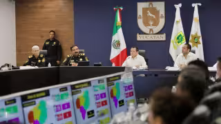 Joaquín Díaz Mena y Luis Felipe Saidén destacaron la importancia de conservar la seguridad