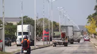 La Sedumop señaló que de requerir espacios de estacionamiento para los tráileres adecuarían el proyecto.