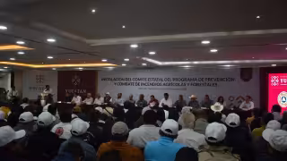 Instalan el Comité Estatal del Programa de Prevención y Combate de Incendios Agrícolas y Forestales