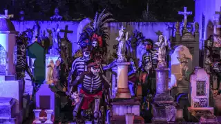 Los eventos se realizan en el Cementerio General de Mérida
