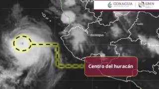Huracán “Simón” volvió a intensificarse y alcanzó la categoría 2
