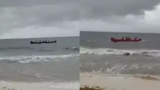 Descartan llegada de embarcaciones de migrantes cubanos a costas de Tulum: VIDEO 