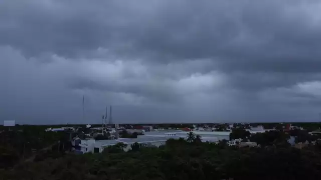 Se esperan fuertes lluvias en la Península de Yucatán