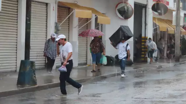 Las lluvias continuarán esta semana en Yucatán