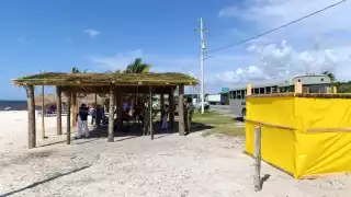 Se instaló un puesto de vigilancia en Sabancuy con elementos de la Guardia Nacional y la Marina.