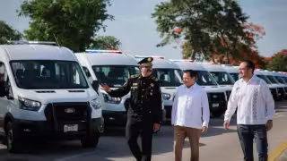 Gobierno de Yucatán entrega 31 vehículos de proximidad a municipios para fortalecer la seguridad