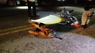 Motociclista pierde la vida en Calakmul, Campeche, tras un accidente vial