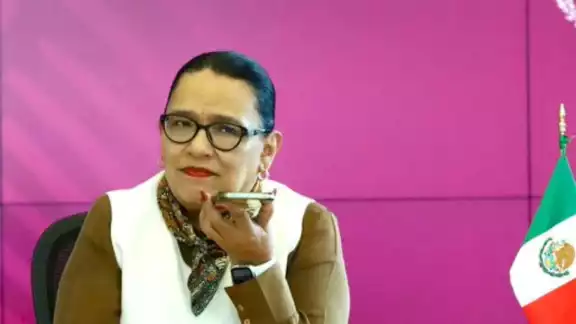 Rosa Icela Rodíguez, titular de Segridad y Proteción Ciudadana