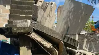 Colapsa vivienda por lluvias constantes en Chetumal