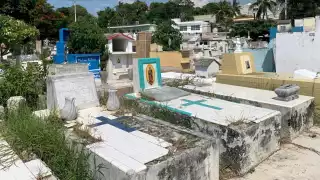 El Cementerio de Samulá luce en completo abandono.