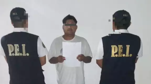 El hombre fue trasladado al Cereso de Tekax El hombre fue trasladado al Cereso de Tekax