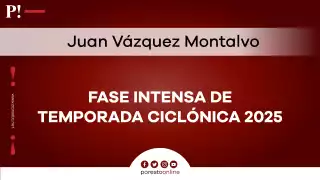 Fase intensa de la temporada ciclónica 2025