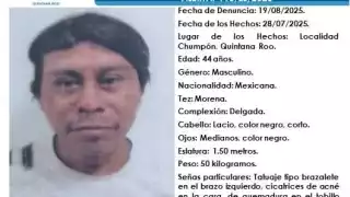 Reportan la desaparición de un campesino  de Chumpón después de 23 días