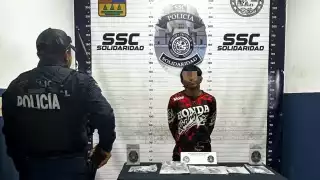 SSCM detienen a yucateco por 25 dosis de narcóticos en Playa del Carmen