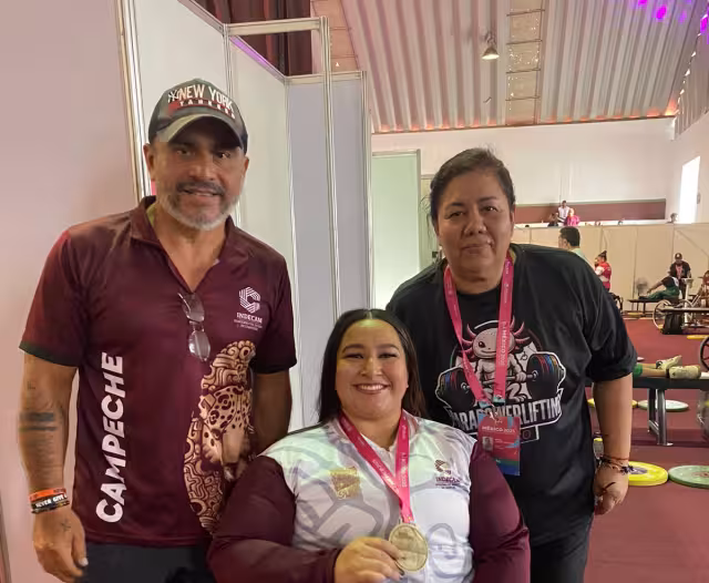 Belén Sánchez gana oro en powerlifting y se perfila al ciclo paralímpico