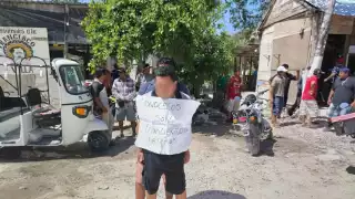 Al ser capturados por los habitantes fueron amarrados y expuestos en la calle