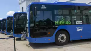 Con 50 autobuses se llega en total a 900 que ya circulan en Yucatán y casi a medio millón de usuarios