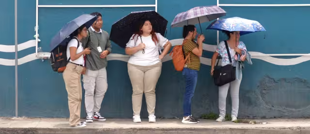 Las lluvias serían durante la tarde en Mérida