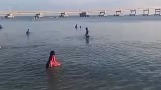 Corrientes marinas ponen en peligro a bañistas en Ciudad del Carmen