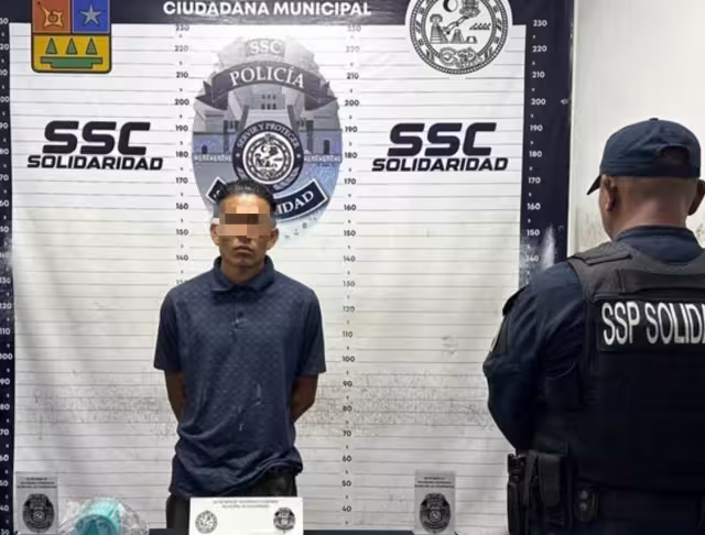 José “N,” de 27 años, fue puesto a disposición de la Fiscalía Especializada en Delitos Contra la Salud