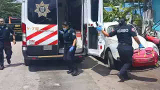 El menor fue trasladado al Hospital Juárez del IMSS en Mérida