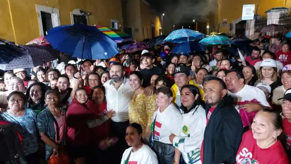 Warnel May llevó la delantera ante Morena en Izamal