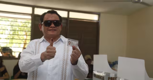 Joaquín Díaz Mena resaltó su optimismo en estas elecciones