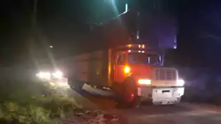 Reportan incendio de palapa en José María Morelos; es  declarada como pérdida total