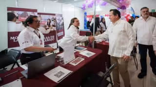 Inicia en Mérida la Feria Nacional del Empleo para las Mujeres 2026 con más de 400 vacantes para las yucatecas