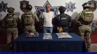 El detenido fue identificado como Marco Antonio “N”