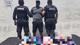Operativo policiaco logra detener a ratero con botín en mano