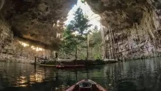 El cenote Sac Aua se encuentra cerca de Valladolid