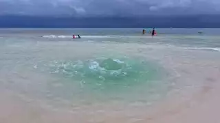 Esto se sabe sobre la formación de ojos de agua en Playa del Carmen y Cozumel