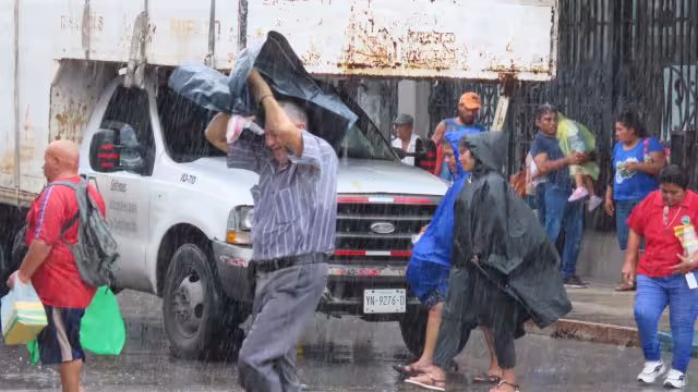 Las lluvias serán principalmente fuertes esta semana
