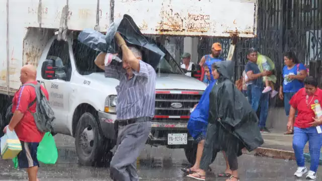 Las lluvias serán principalmente fuertes esta semana
