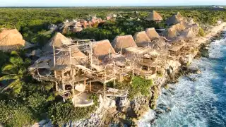 El predio costero en el que se llevan a cabo los trabajos de construcción se encuentra en un área bajo protección federal