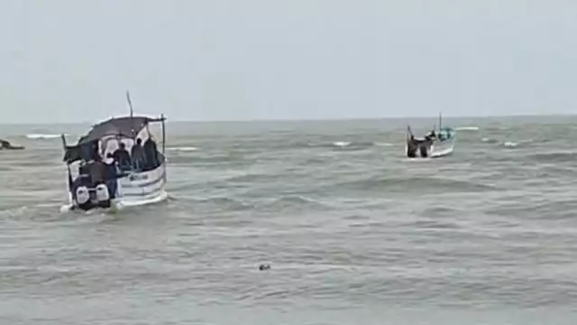 El Huracán Milton sorprendió a pescadores de Progreso, Yucatán, incluyendo a pescadores de Sabancuy