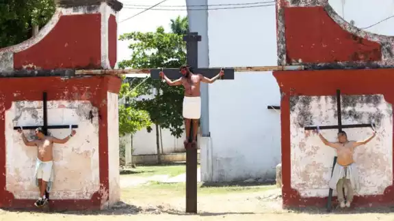 Personas privadas de la libertad participaron en el Viacrucis