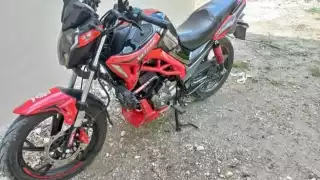 Durante la madrugada, delincuentes robaron una motocicleta Ventó Veloci Razer de un domicilio en Xpujil, Calakmul.
